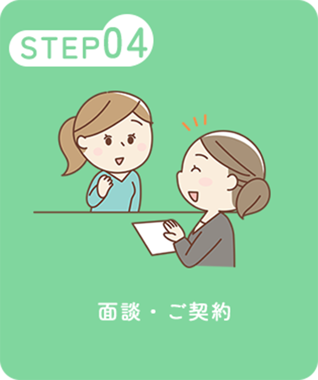 ご利用のながれ4